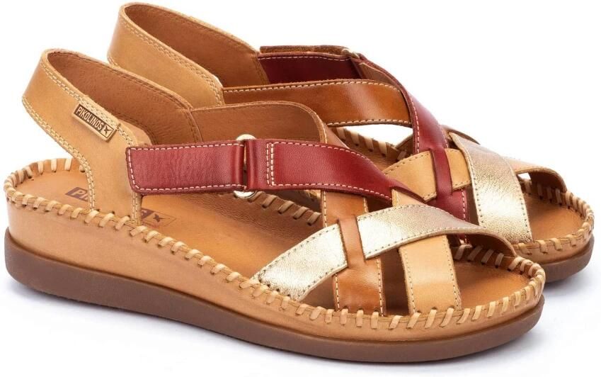 Pikolinos Sandaal Cadaques W8K-0741 Almond Bruin Combi - Foto 2