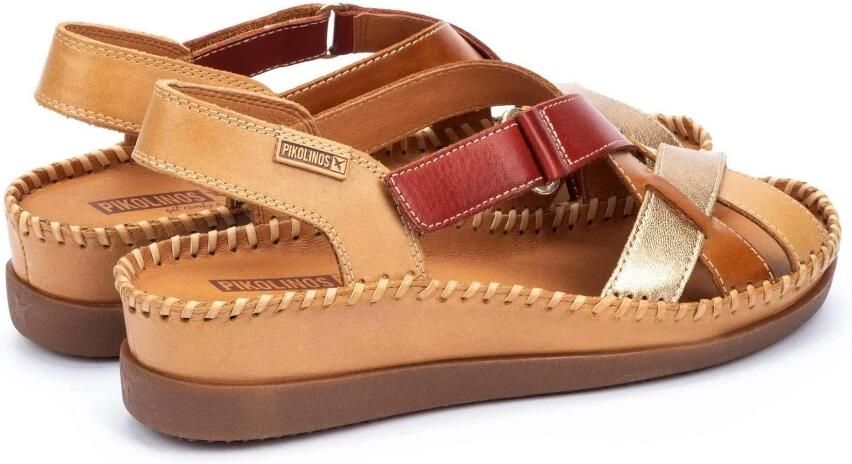 Pikolinos Sandaal Cadaques W8K-0741 Almond Bruin Combi - Foto 4