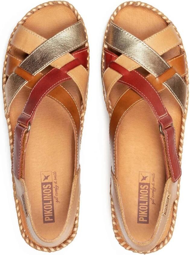 Pikolinos Sandaal Cadaques W8K-0741 Almond Bruin Combi - Foto 3