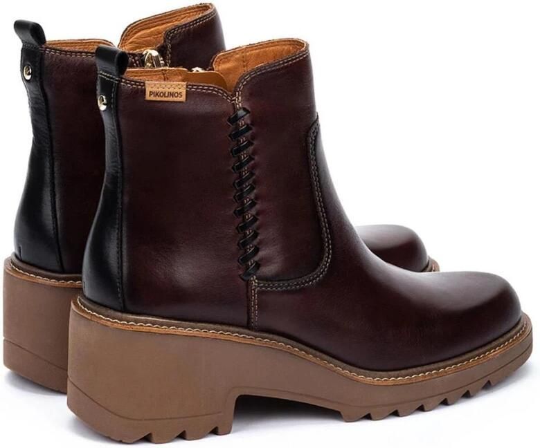 Pikolinos Bruine Dames Enkellaars Stijlvol - Foto 2