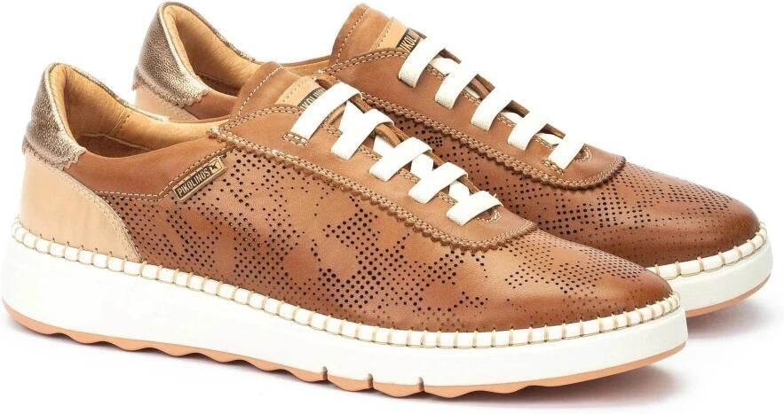 Pikolinos Bruine Dames Sneaker Comfortabel en Flexibel