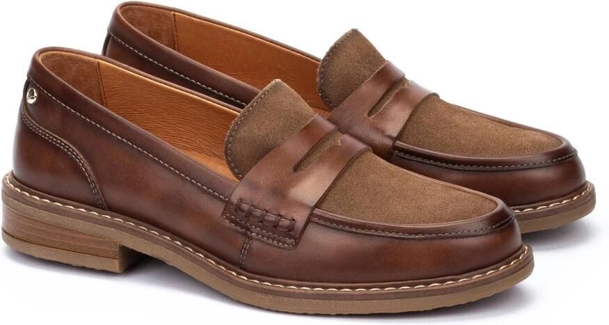 Pikolinos Bruine Damesloafer Aldaya Stijl