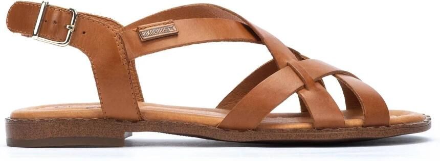 Pikolinos Bruine damessandaal voor de zomer