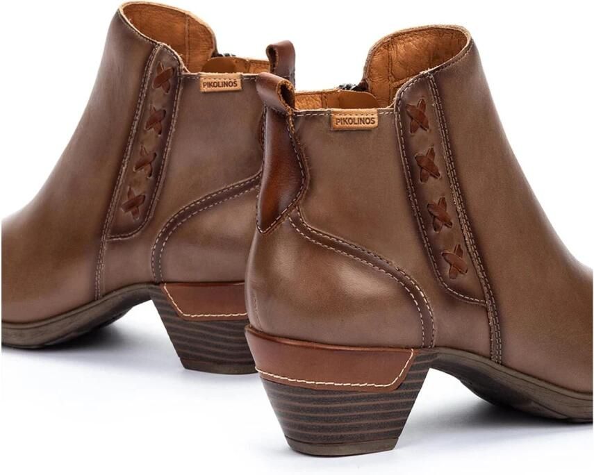Pikolinos Bruine leren dameslaarzen Rotterdam - Foto 2