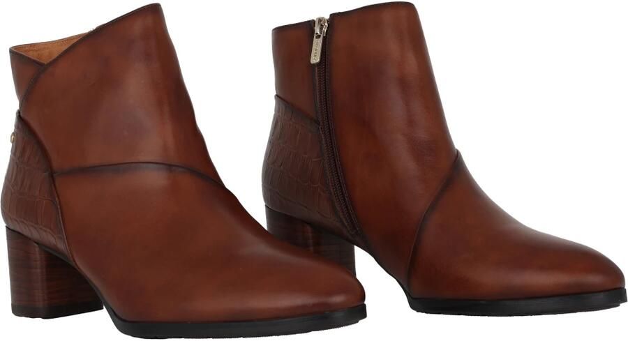 Pikolinos Bruine leren enkellaarzen voor vrouwen