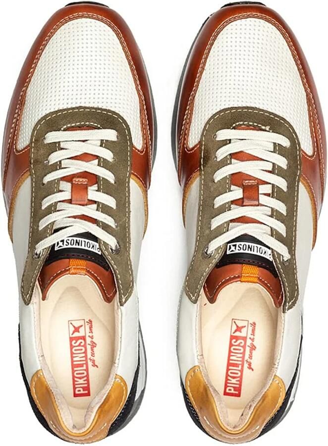 Pikolinos M5N-6111C2 Volwassenen Lage sneakersVrije tijdsschoenen Wit beige - Foto 3