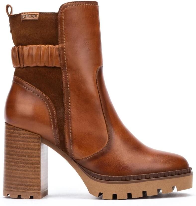 Pikolinos Elegante en veelzijdige enkellaars voor dames Brown
