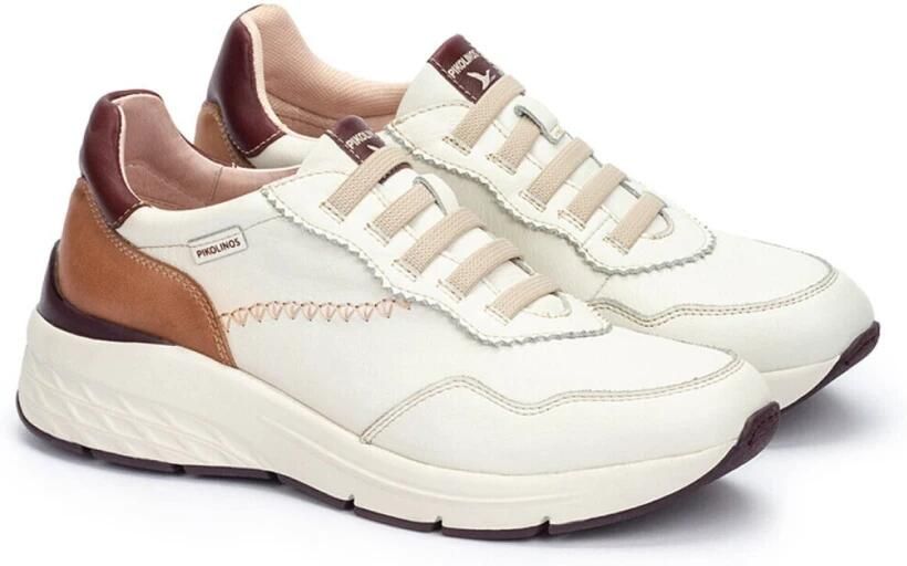 Pikolinos Off White Dames Sneaker Cuenca