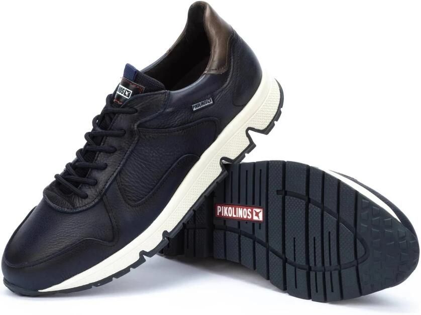 Pikolinos Blauwe Herensneaker Ferrol Stijl