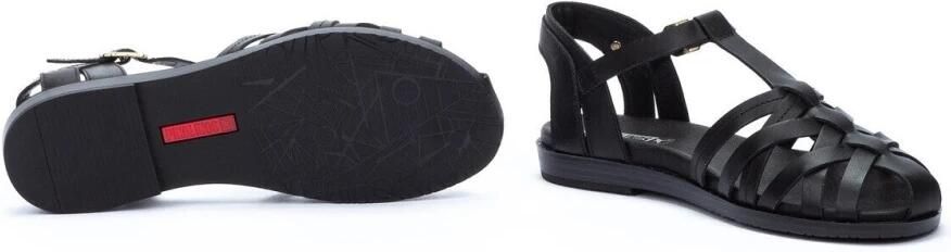 Pikolinos Zwarte Damessandaal Formentera Stijl