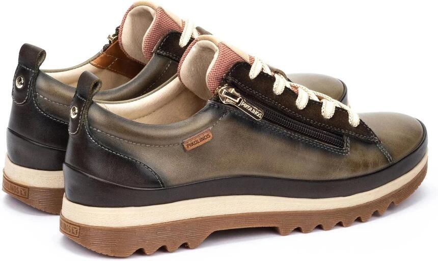 Pikolinos Groene damessneaker Stijlvol en comfortabel