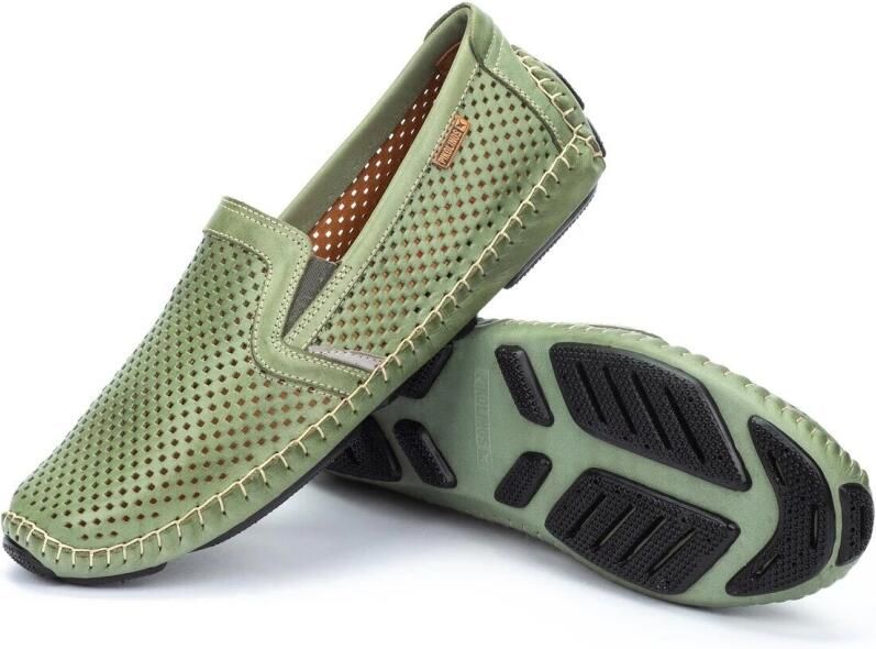 Pikolinos 09Z-3100 Mint Green Instappers Mint Groen Leer Heren groen - Foto 4