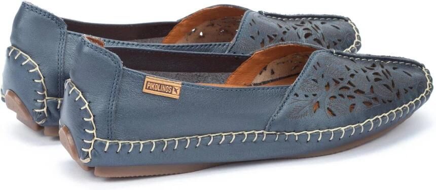 Pikolinos Blauwe Leren Loafer voor Dames Blue - Foto 5