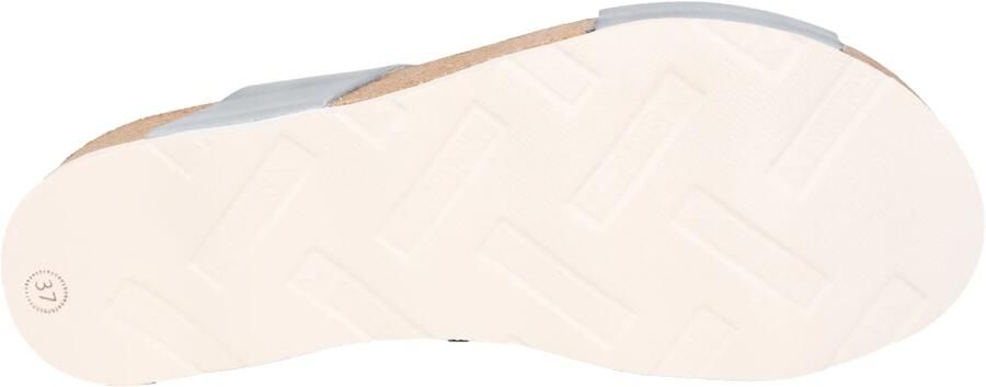 Pikolinos Blauwe Leren Dames Sandaal Mahon - Foto 3