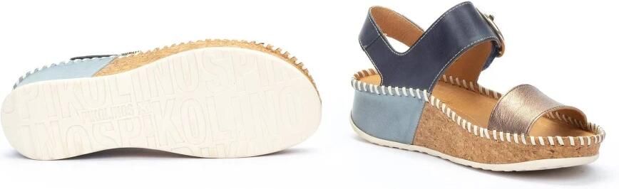 Pikolinos Marina dames sandaal blauw