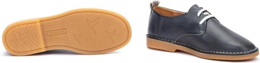 Pikolinos Noia dames veterschoen blauw - Foto 4