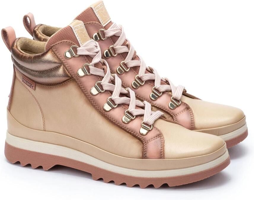 Pikolinos Veterboot Vigo W3W-8564 Marfil Offwhite Roze - Foto 2