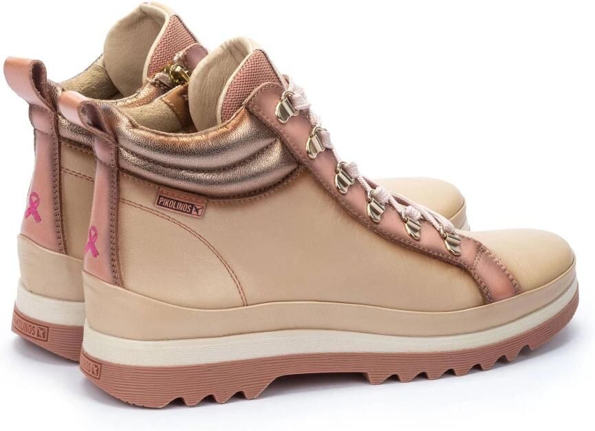Pikolinos Veterboot Vigo W3W-8564 Marfil Offwhite Roze - Foto 3
