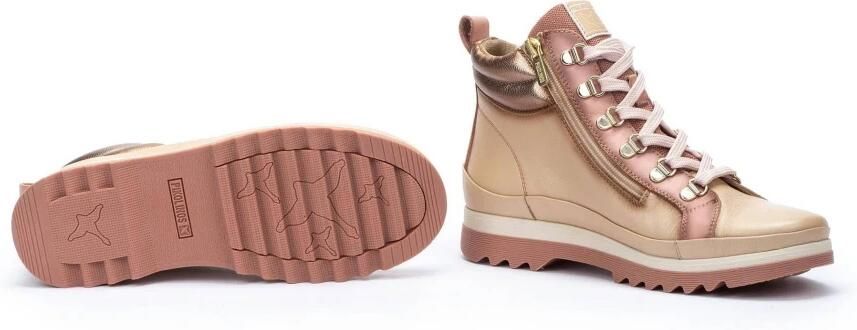Pikolinos Veterboot Vigo W3W-8564 Marfil Offwhite Roze - Foto 4