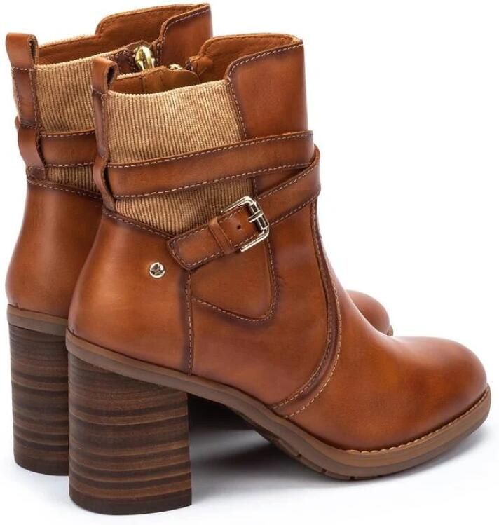 Pikolinos Comfortabele enkellaarsjes met hoge hak - Foto 3