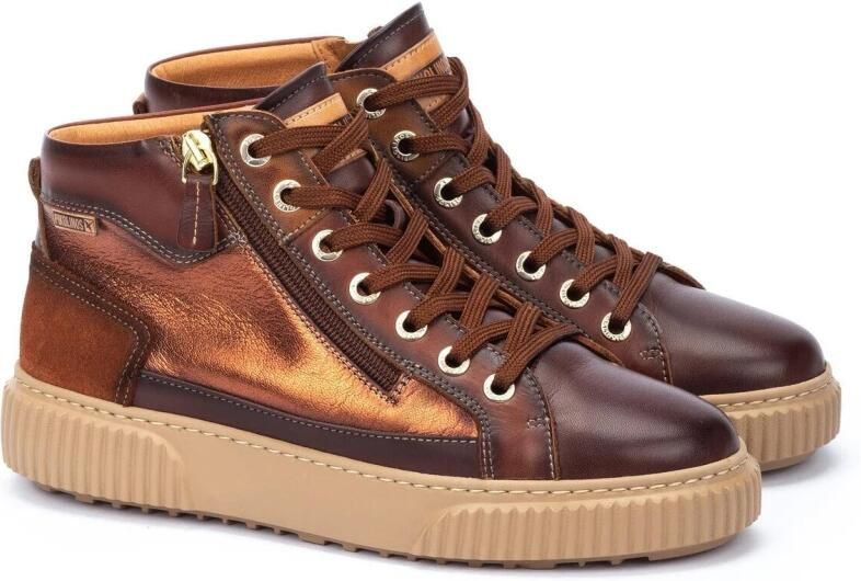 Pikolinos Riells Bruine High Top Sneaker - Foto 4