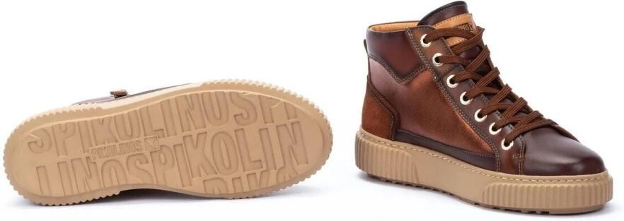 Pikolinos Riells Bruine High Top Sneaker - Foto 5