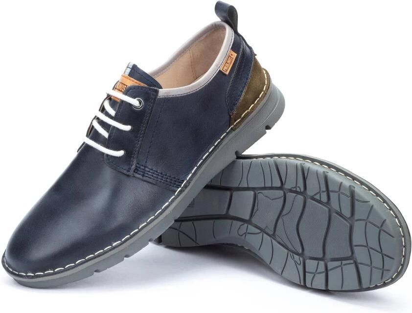 Pikolinos Rivas heren veterschoen blauw