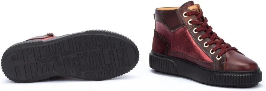 Pikolinos Riells dames sneaker rood - Foto 2