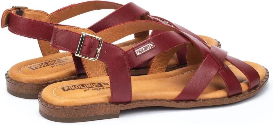 Pikolinos Rode Damessandaal Algar Stijl