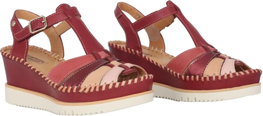 Pikolinos Rode damessandaal voor de zomer