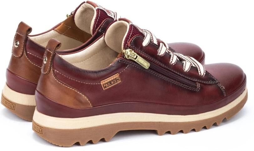 Pikolinos Rode Lace-Zip Sneaker voor Vrouwen - Foto 6