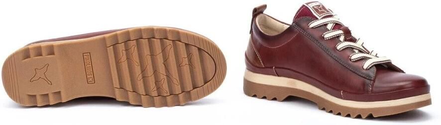Pikolinos Rode Lace-Zip Sneaker voor Vrouwen - Foto 7