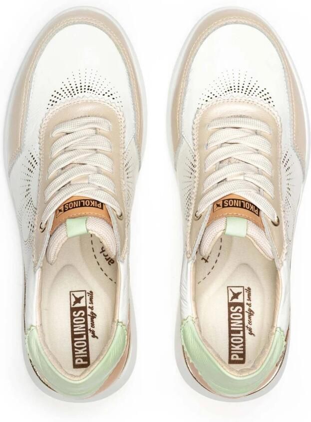 Pikolinos Sneaker Rueda W2A-6553 Wit Zand Combi - Foto 4