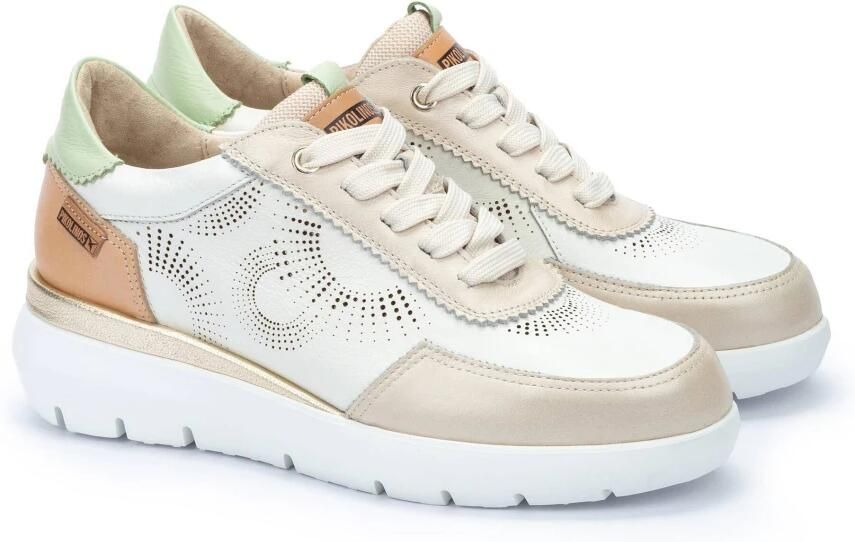 Pikolinos Sneaker Rueda W2A-6553 Wit Zand Combi - Foto 3