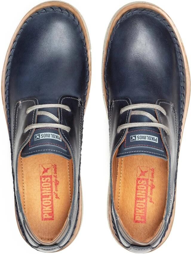 Pikolinos Comfortabele veterschoen in Blauw Blue Heren - Foto 3