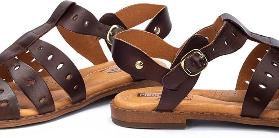 Pikolinos W0X 0747 Volwassenen Platte sandalen Kleur Bruin - Foto 4