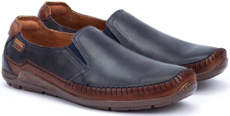 Pikolinos Heren Instappers & Mocassins 06h-3128 Azores Navy Blue Blauw - Foto 3