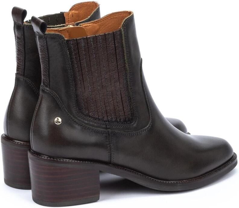 Pikolinos Stijlvolle Groene Dames Leren Enkellaars - Foto 2