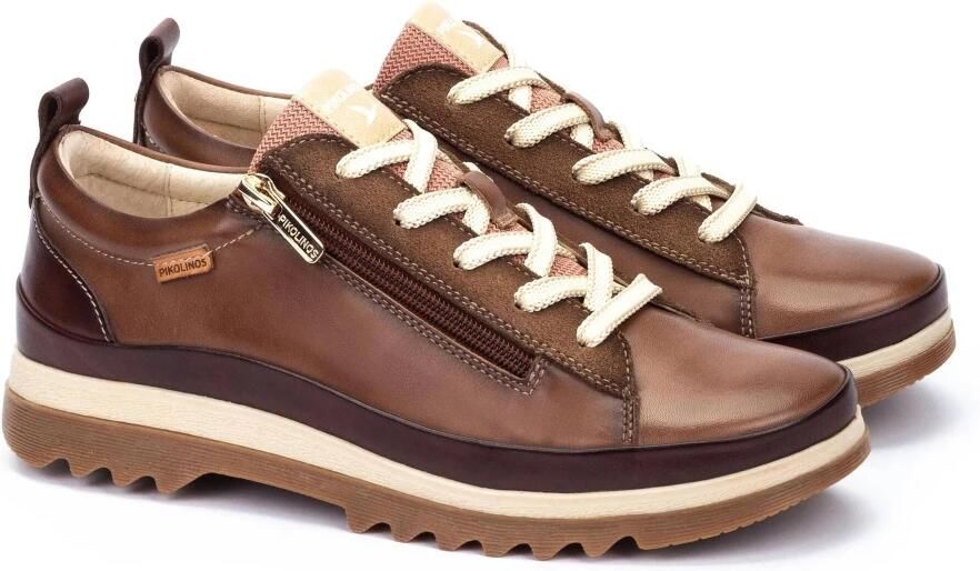 Pikolinos Vigo dames sneaker Bruin