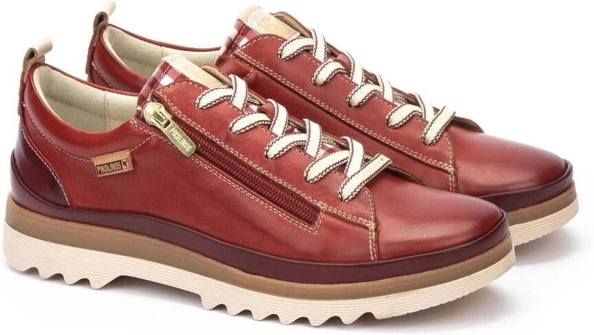 Pikolinos Vigo dames sneaker rood - Foto 2