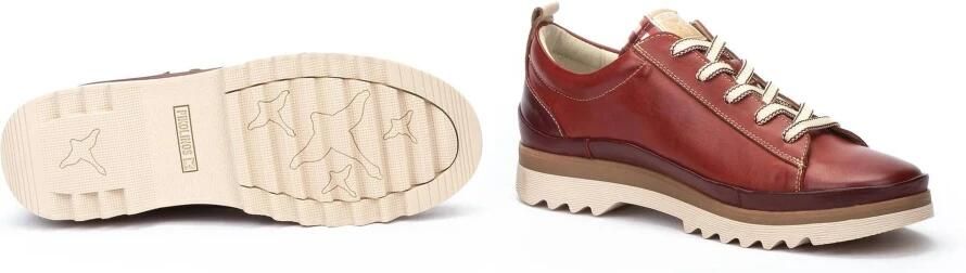 Pikolinos Vigo dames sneaker rood - Foto 7