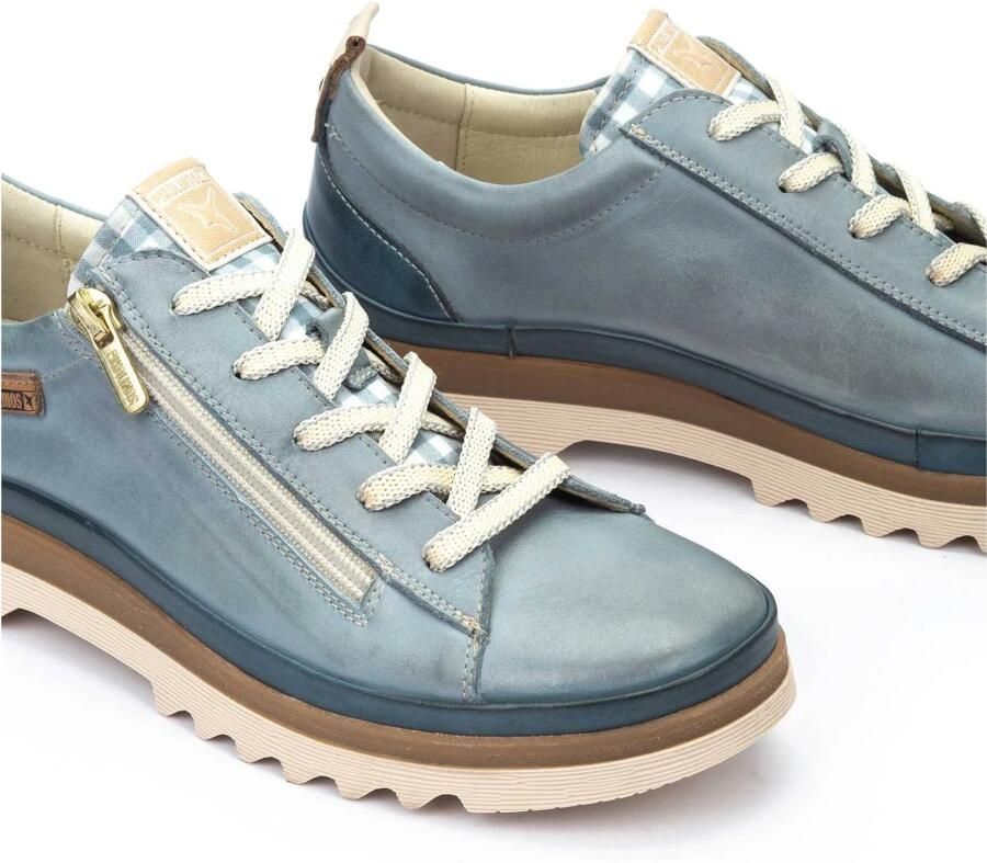 Pikolinos Vigo dames sneaker blauw - Foto 3