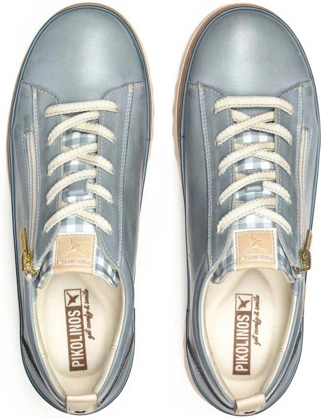 Pikolinos Vigo dames sneaker blauw - Foto 4