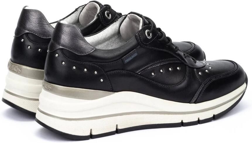 Pikolinos Zwarte damessneaker Girona-stijl