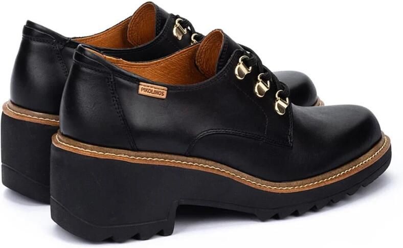 Pikolinos Zwarte Veterschoen voor Vrouwen