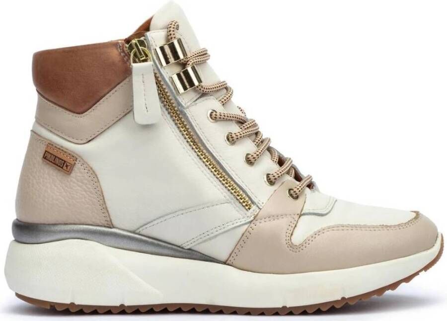 Pikolinos Sella W6Z-8895C2 Nata dames enkellaars gebroken wit - Foto 2