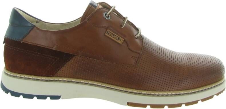 PIKOLINOS Veterschoenen Olvera met logo-patch vrijetijdsschoen lage schoen veterschoen