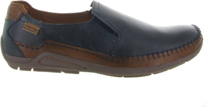 Pikolinos Heren Instappers & Mocassins 06h-3128 Azores Navy Blue Blauw - Foto 4