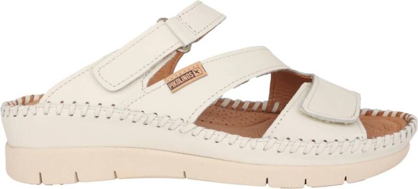 Pikolinos Stijlvolle damessandaal off white