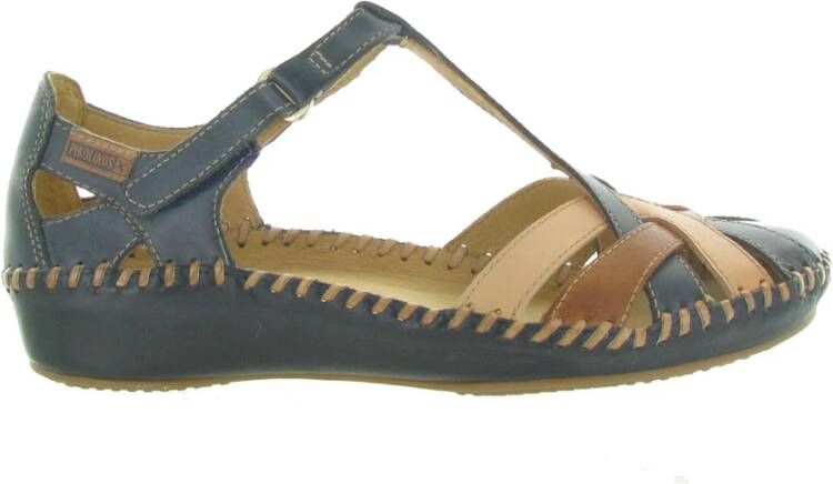 Pikolinos Stijlvolle Vallarta Sandaal voor Dames Blue Dames - Foto 4